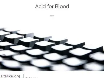 acidforblood.net