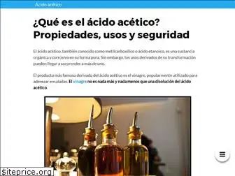 acidoacetico.es