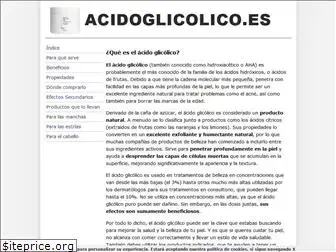 acidoglicolico.es