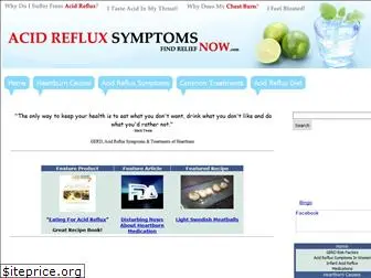 acidrefluxsymptomsnow.com