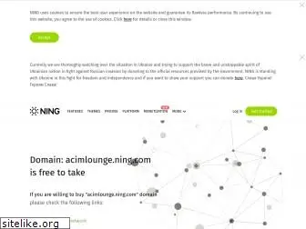 acimlounge.ning.com