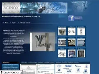 acinox.com.mx