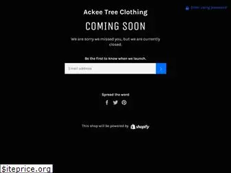 ackeetreeclothing.com