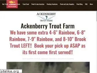 ackenberrytroutfarms.com