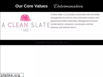 aclean-slate.com