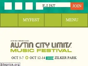 aclfestival.com