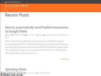 acloudpage.com