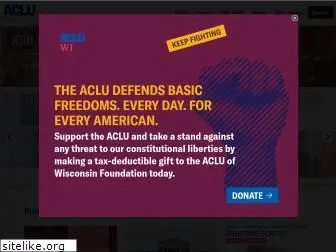 aclu-wi.org