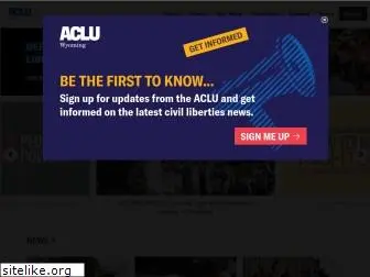 aclu-wy.org