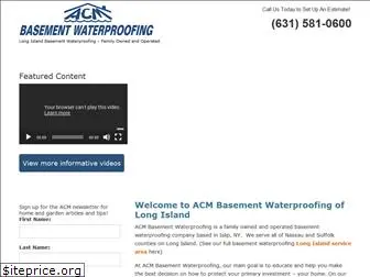 acmbasementwaterproofing.com