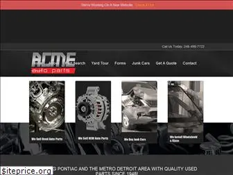 acmeautopartsmi.com