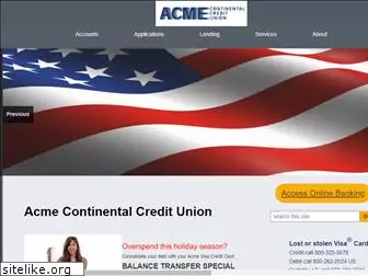 acmecontinentalcu.com