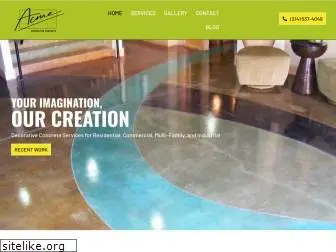 acmedecorativeconcrete.com