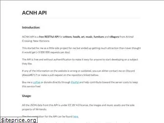 acnhapi.com