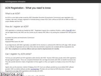 acnregistration.com.au