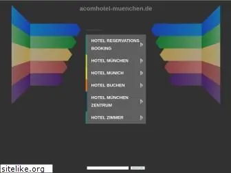 acomhotel-muenchen.de