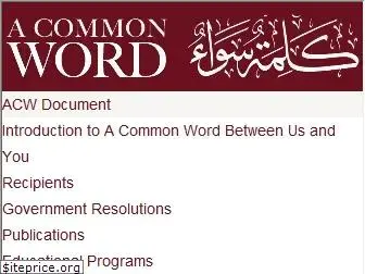 acommonword.com