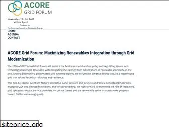 acoregridforum.com