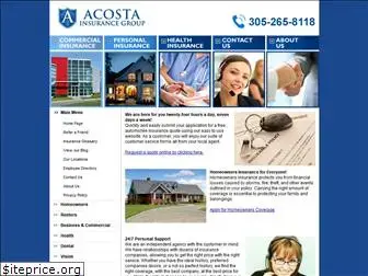 acostainsurancegroup.com