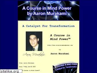 acourseinmindpower.com