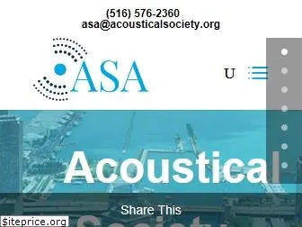 acousticalsociety.org