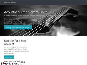 acousticbinder.com