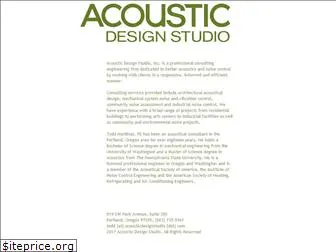 acousticdesignstudio.com