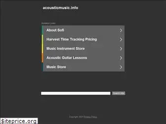 acousticmusic.info