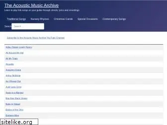 acousticmusicarchive.com