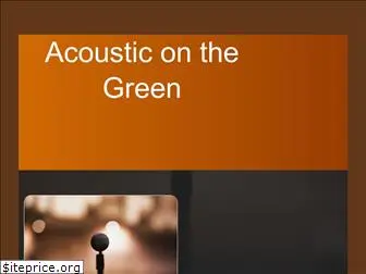 acousticonthegreen.com