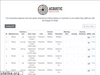 acousticselector.com