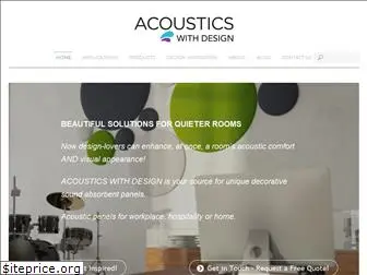 acousticswithdesign.com