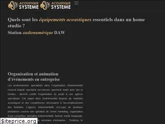 acoustique-systeme.fr