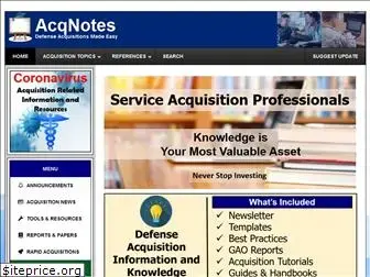 acqnotes.com