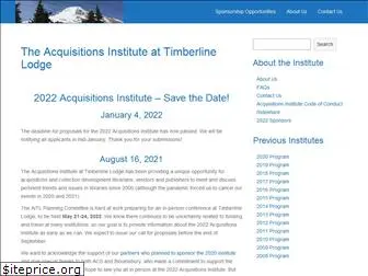 acquisitionsinstitute.org
