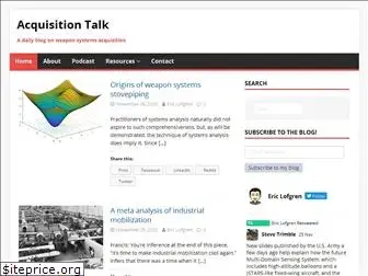 acquisitiontalk.com