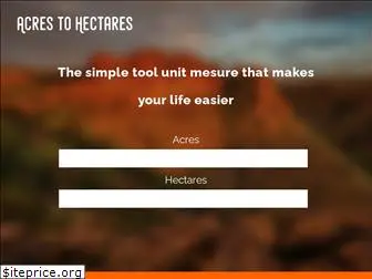 acrestohectares.com