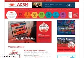acrm.org