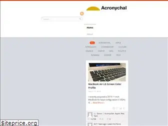 acronychal.org