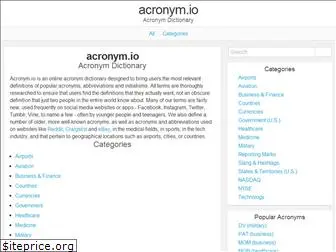 acronym.io