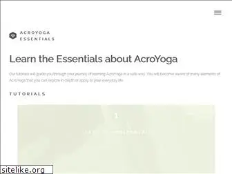 acroyoga-essentials.com