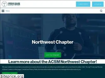 acsmnorthwest.org