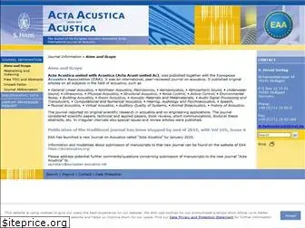 acta-acustica-united-with-acustica.com