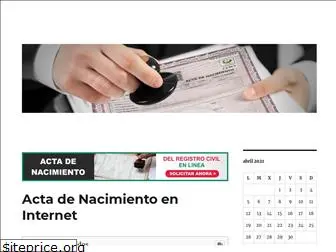 actadenacimientoporinternet.mx