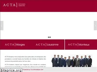 actanotaires.ch