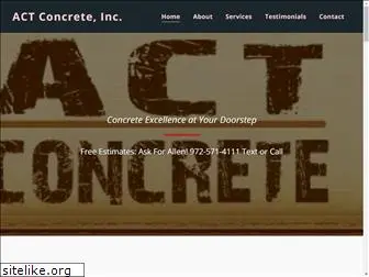 actconcrete.com