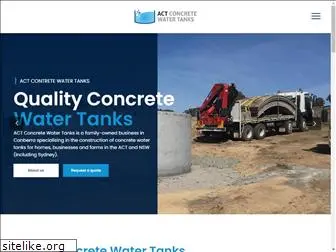 actconcretewatertanks.com.au