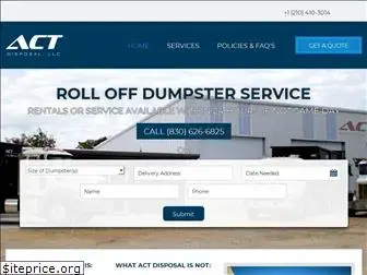 actdisposal.com