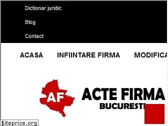 acte-firma-bucuresti.ro