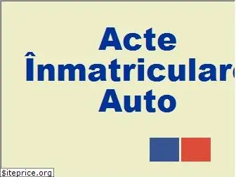 acteinmatriculareauto.com